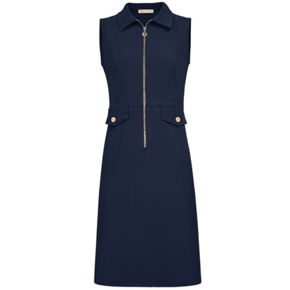 Triple Nine - Travel Jurk Clarise Navy - 51807 - Peet kleding