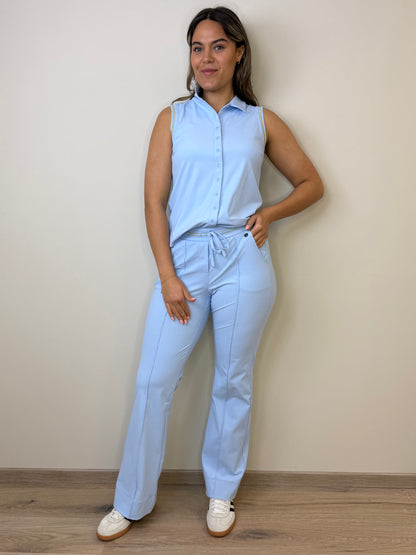 Triple Nine - Travel Blouse Jacky Lichtblauw - 5902 - Peet kleding