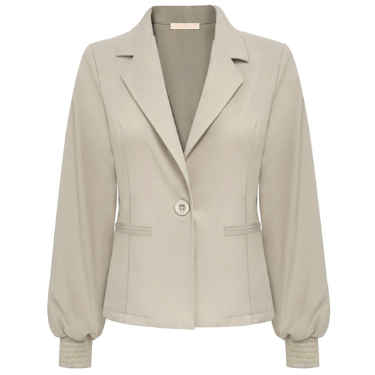 Triple Nine - Travel Blazer Golda Beige - 3907 - Peet kleding