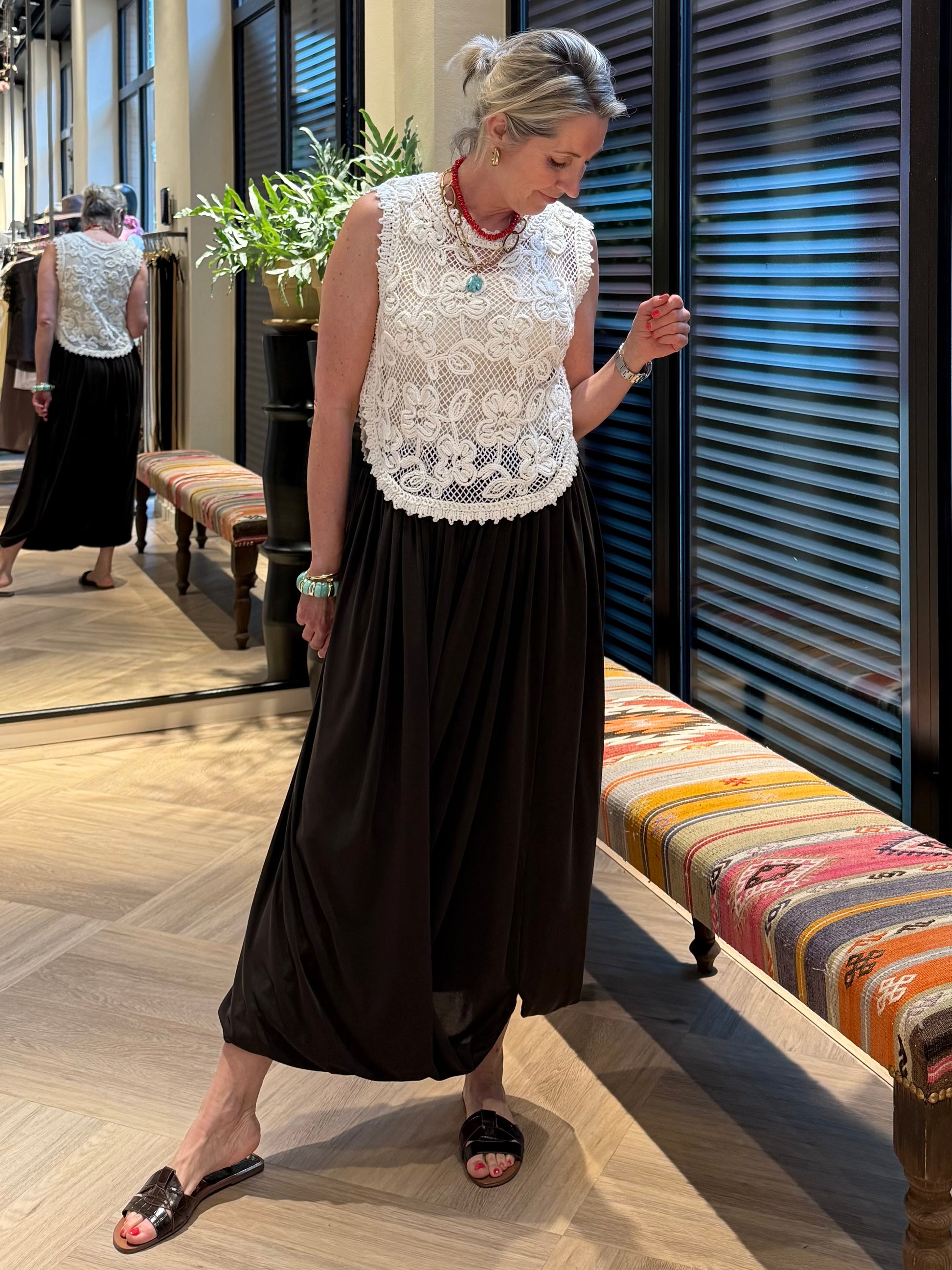 Harem Rok Mila Bruin - Peet kleding
