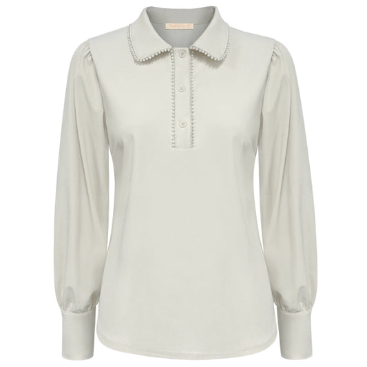 Triple Nine - Travel Top Charme Beige - 6926 - Peet kleding