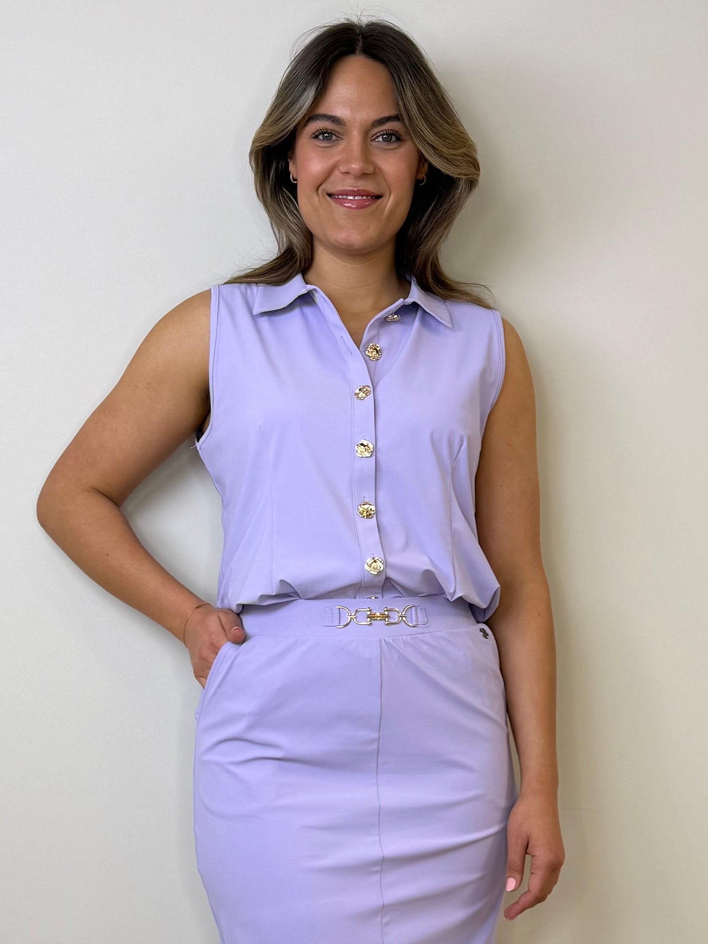 Triple Nine - Travel Blouse Marien Lila - 5932