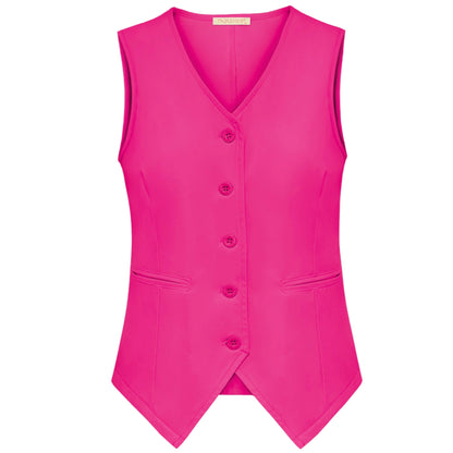 Triple Nine - Travel Gilet Dolly Fuchsia - 3902 - Peet kleding