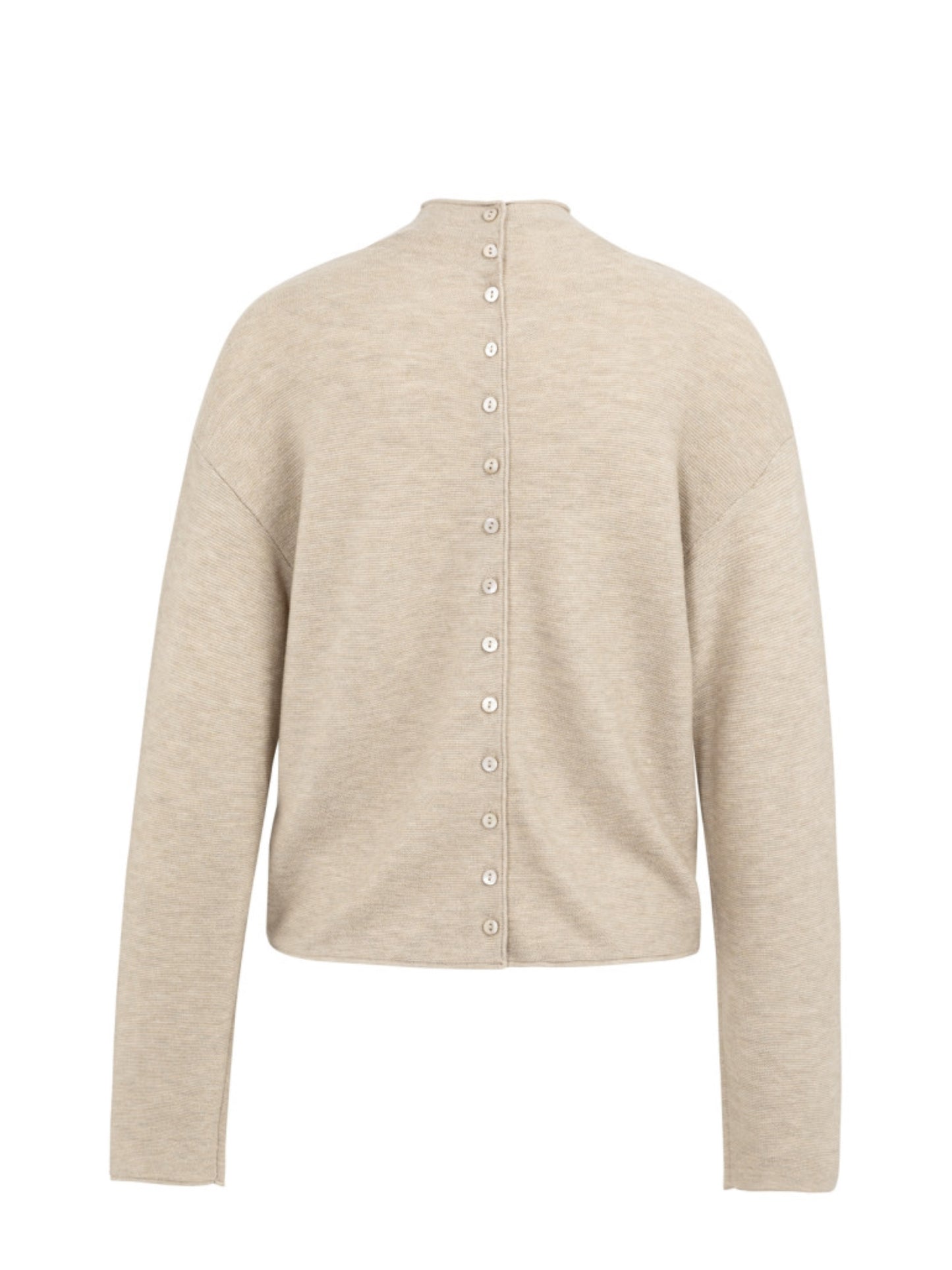 Yaya Trui Beige Melee - Peet kleding