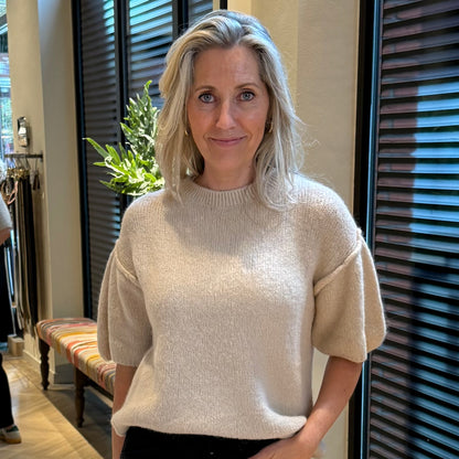 Triple Nine - Top Mary Alpaca Zand - Peet kleding