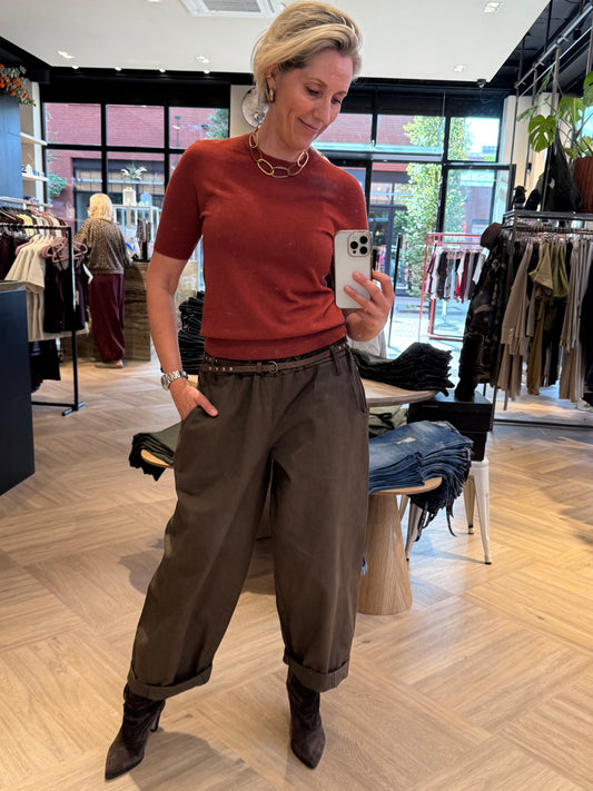 Top Basic Jip Brique - Peet kleding