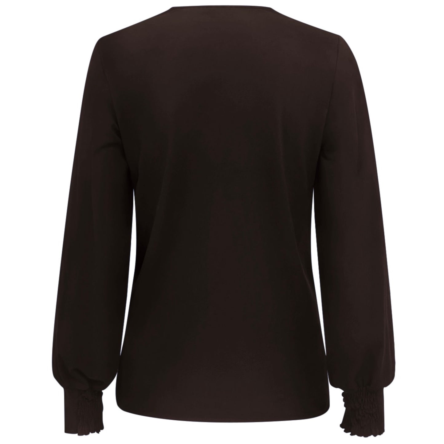 Triple Nine - Travel Top Laura Donkerbruin - 6933 - Peet kleding