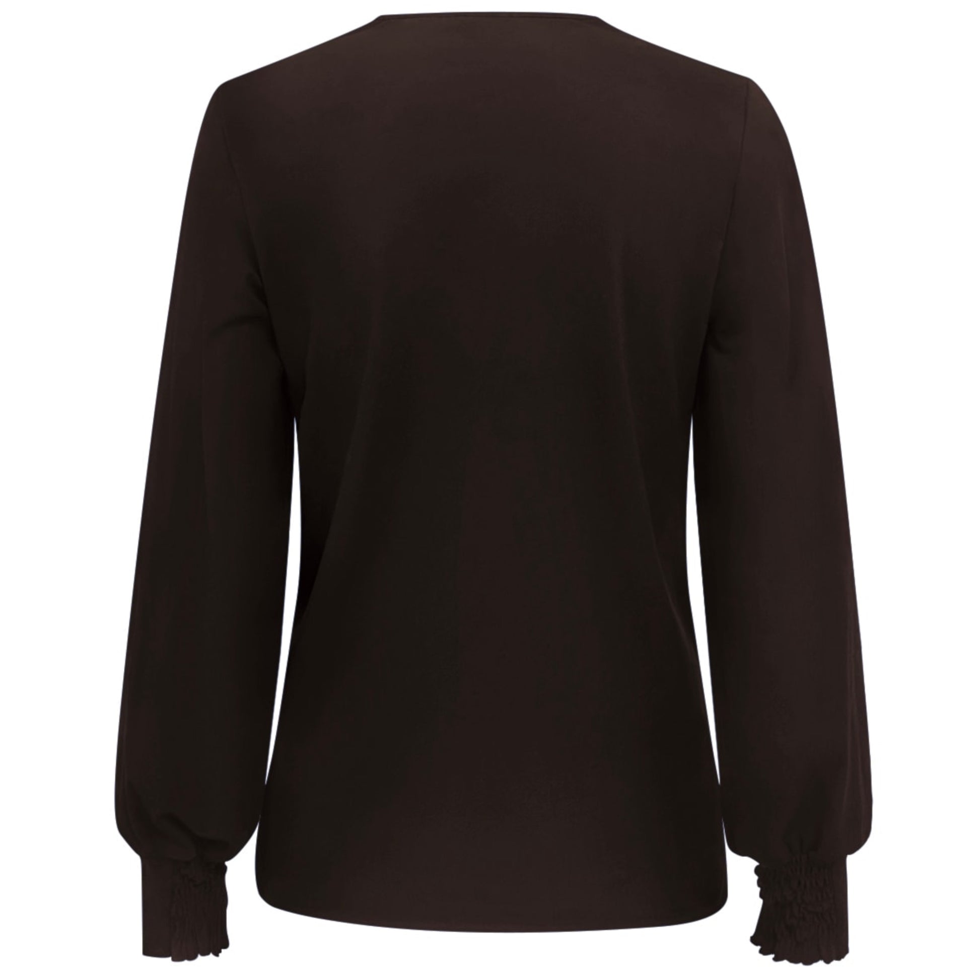 Triple Nine - Travel Top Laura Donkerbruin - 6933 - Peet kleding