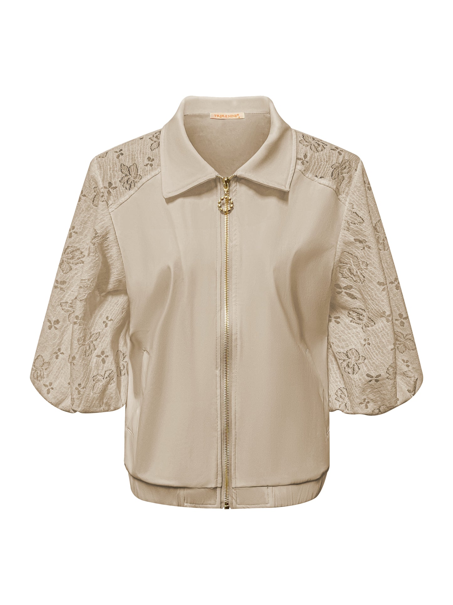 Triple Nine Travel Jas Mira Beige - 92409 - Peet kleding