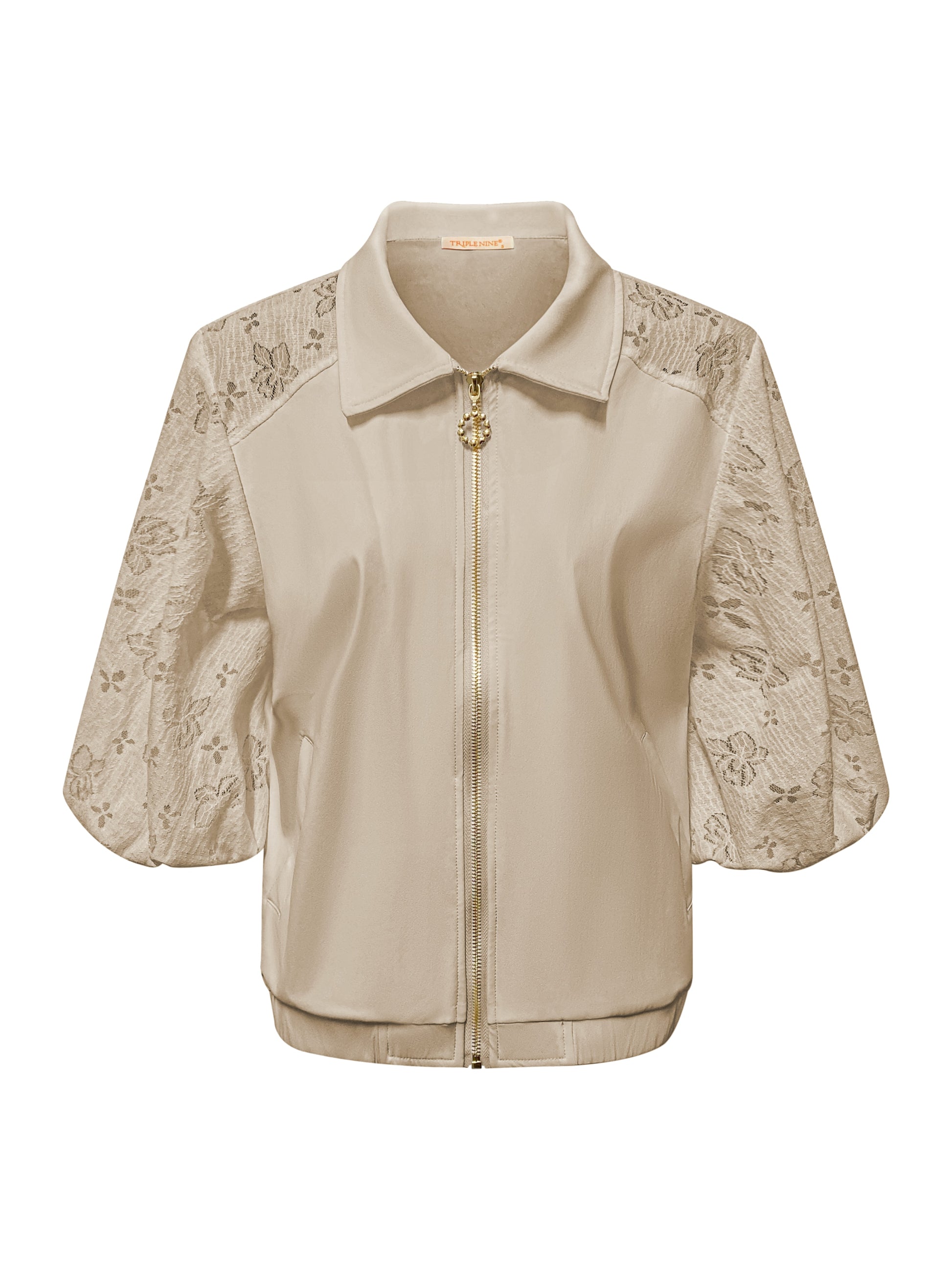 Triple Nine Travel Jas Mira Beige - 92409 - Peet kleding