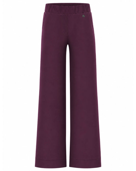 Triple Nine - Travel Broek Petra Aubergine - 2703 - Peet kleding