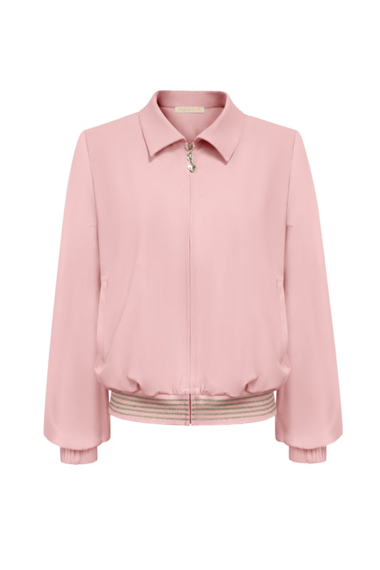 Triple Nine Travel Jas Nina Poederroze - 92406 - Peet kleding