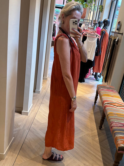 Jurk Alinda Brique