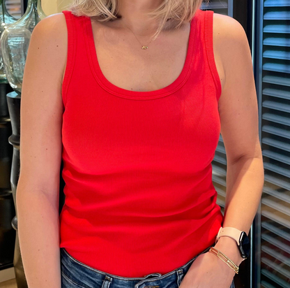 COJ Singlet Olivia Rood - Peet kleding