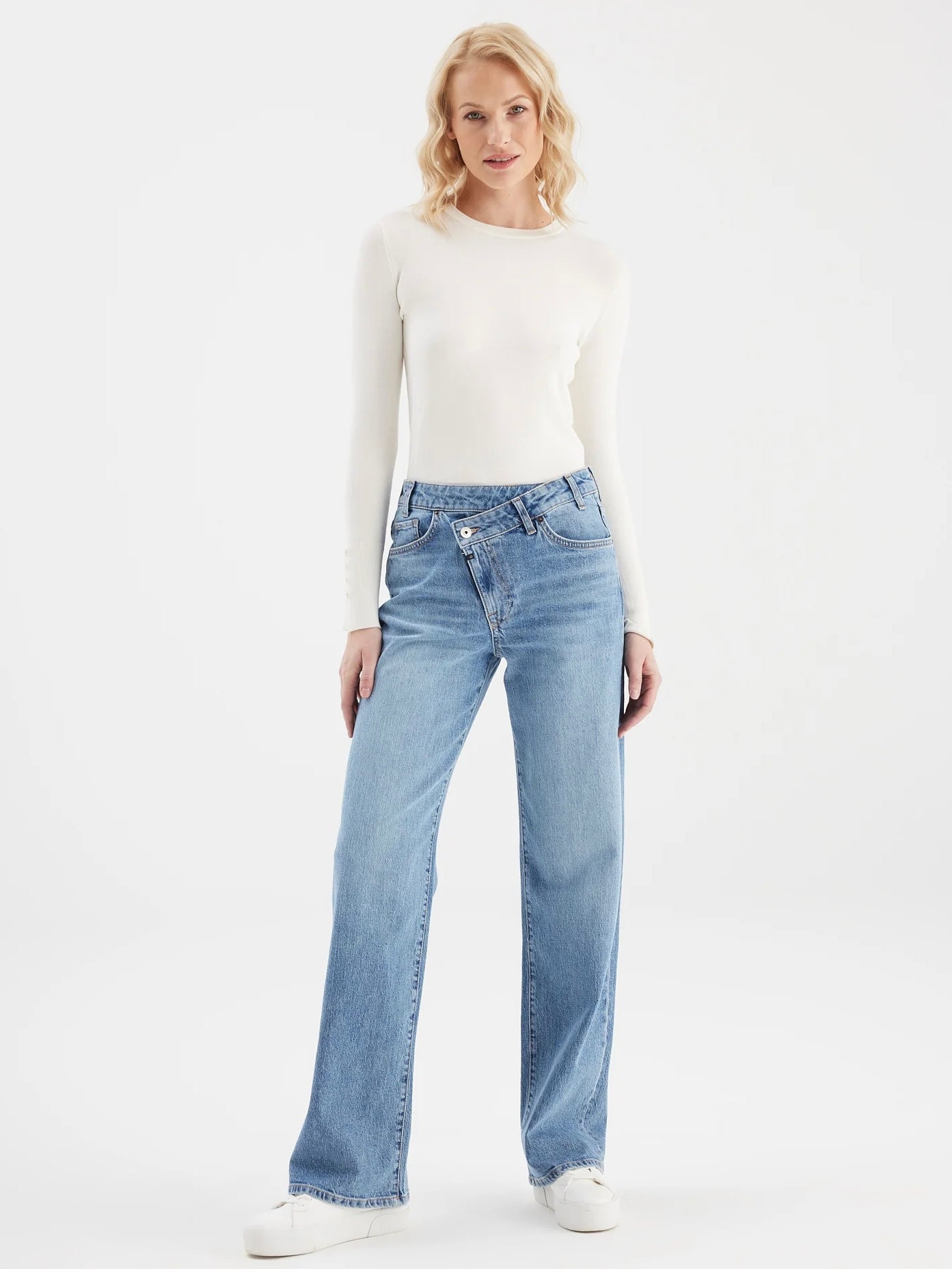 COJ Jeans Cora Medium Blue - Peet kleding