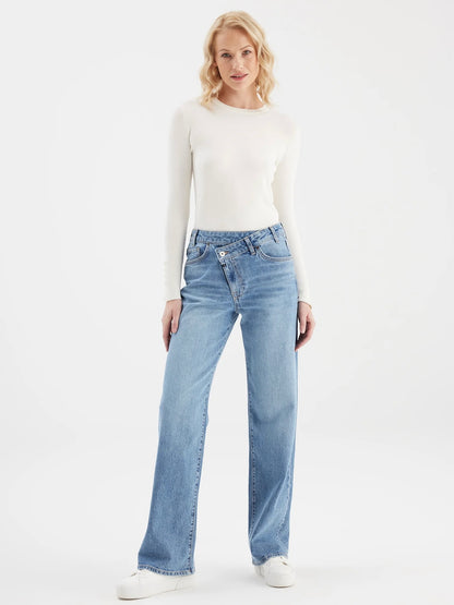 COJ Jeans Cora Medium Blue - Peet kleding