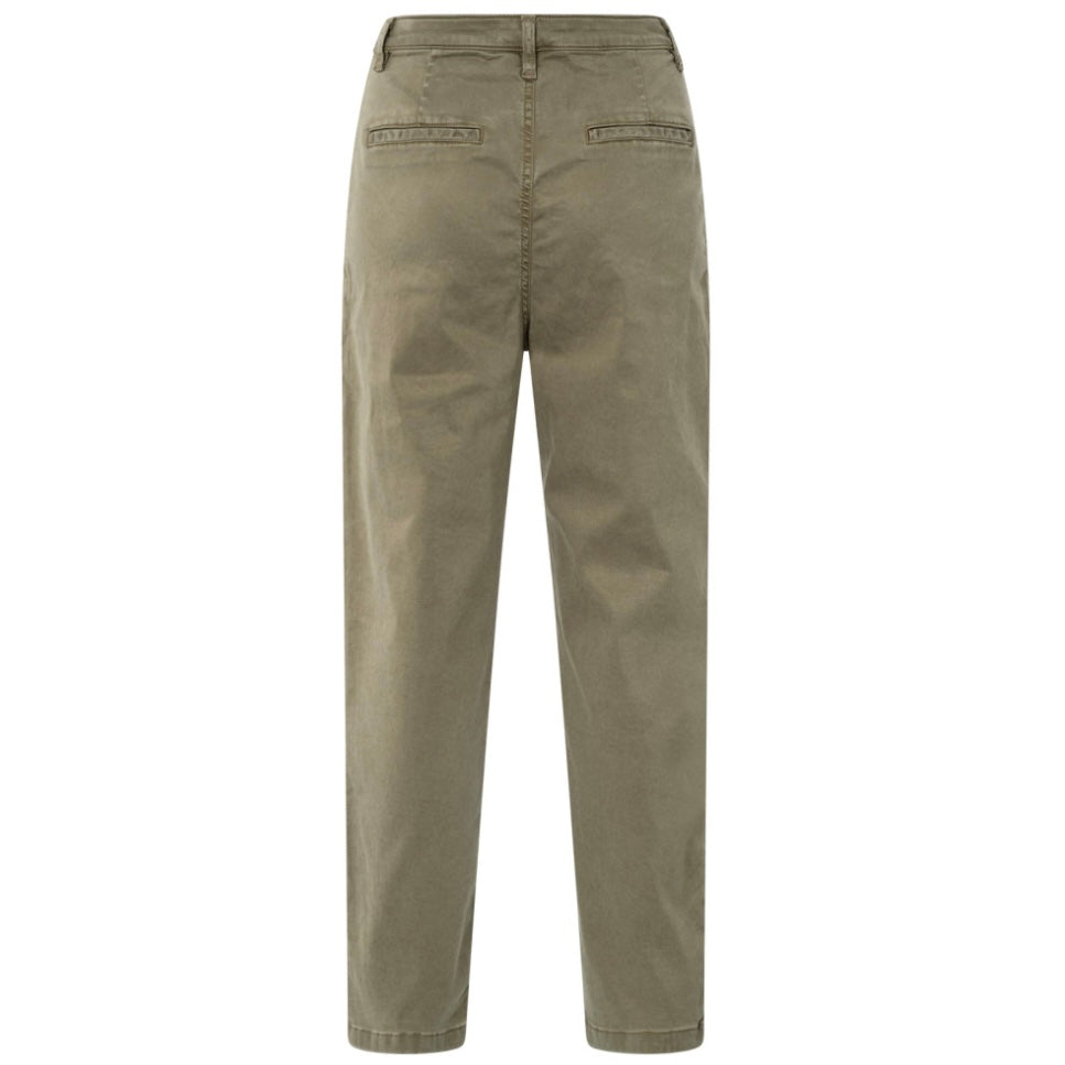Yaya Chino Pants Khaki - Peet kleding