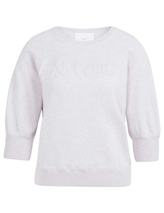 Yaya Sweater Solace Zacht Lila - Peet kleding