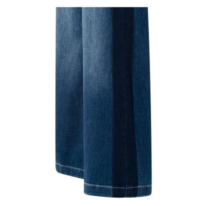 Yaya Wide Jeans Donkerblauw - Peet kleding