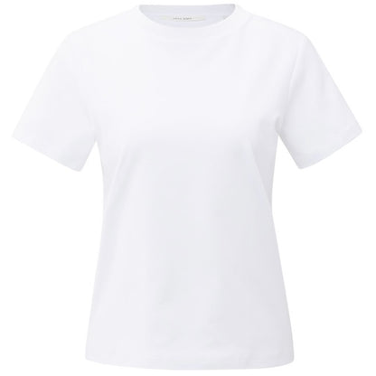 Yaya T-Shirt Stikdetail Wit - Peet kleding