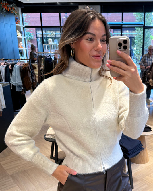 Rino & Pelle Corinne Vest Birch - Peet kleding