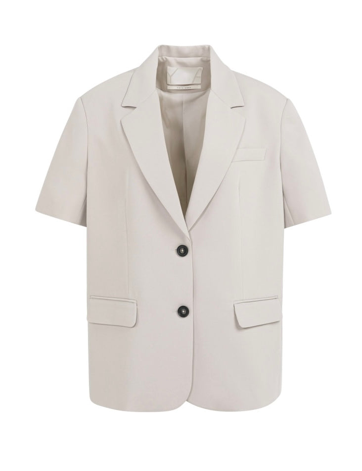 Yaya Blazer 3/4 Zacht Lila - Peet kleding