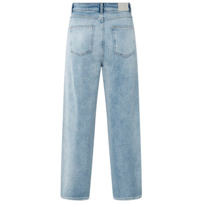 Yaya Wide Jeans Lichtblauw - Peet kleding