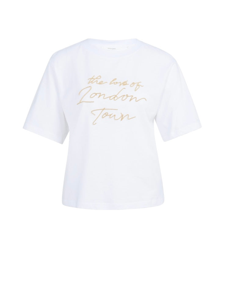 Yaya T-Shirt Wijde Mouw Geel - Peet kleding