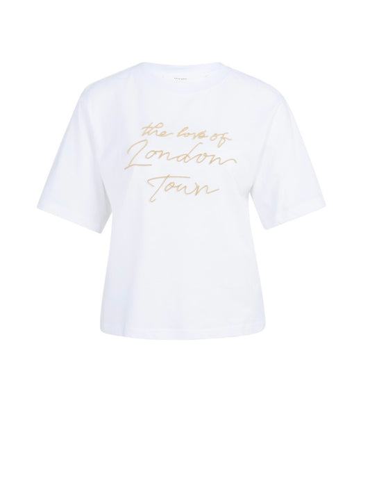 Yaya T-Shirt Wijde Mouw Geel - Peet kleding