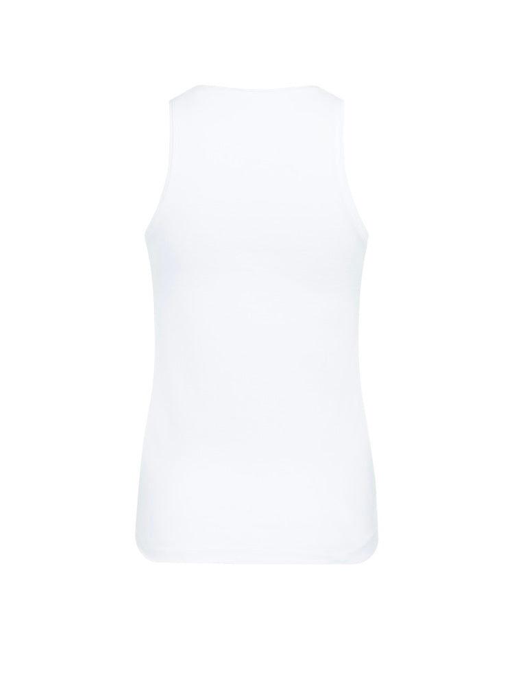 Yaya Haltertop Wit - Peet kleding