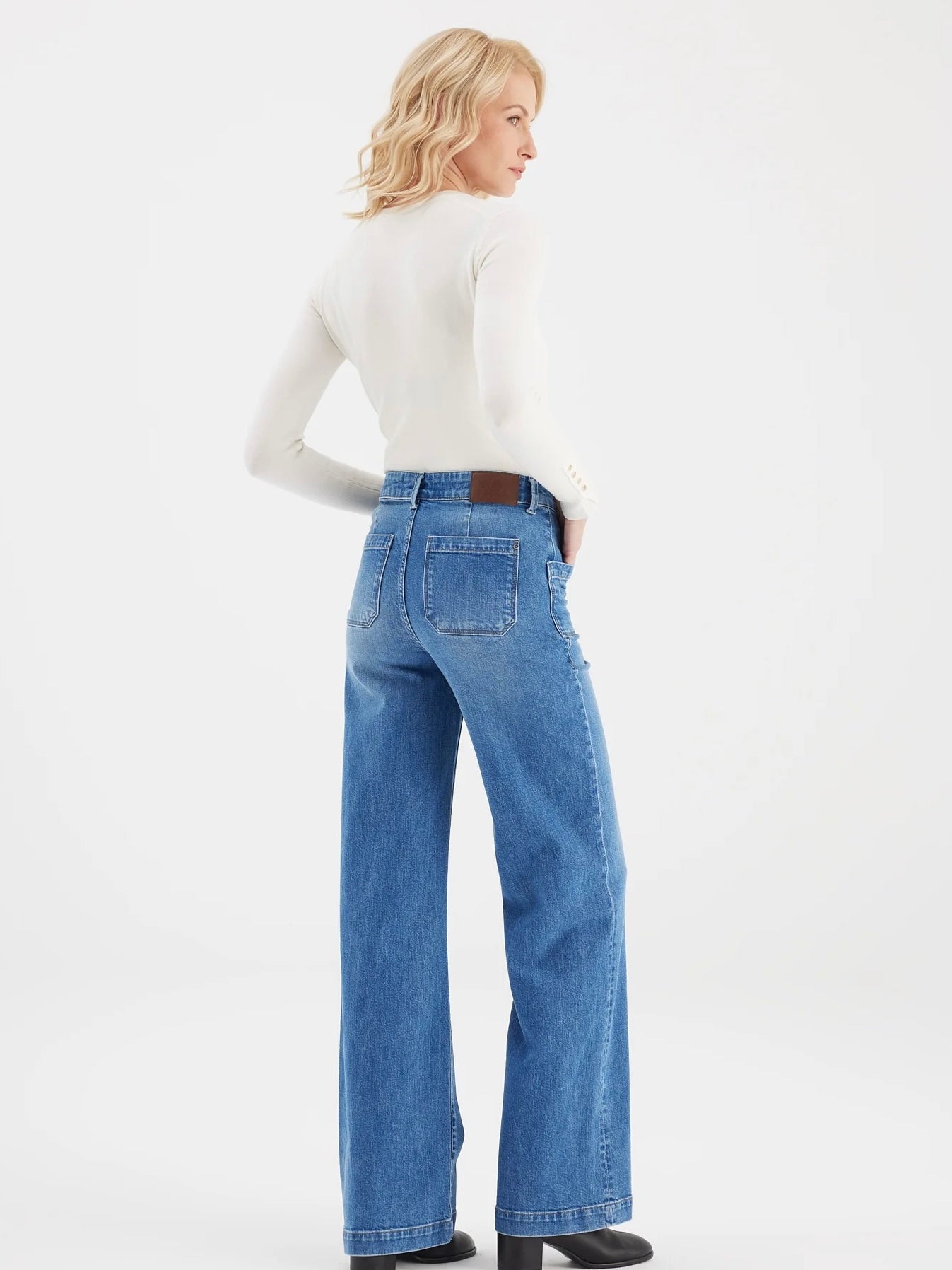 COJ Jeans Mira Medium Blue - Peet kleding