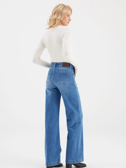 COJ Jeans Mira Medium Blue - Peet kleding