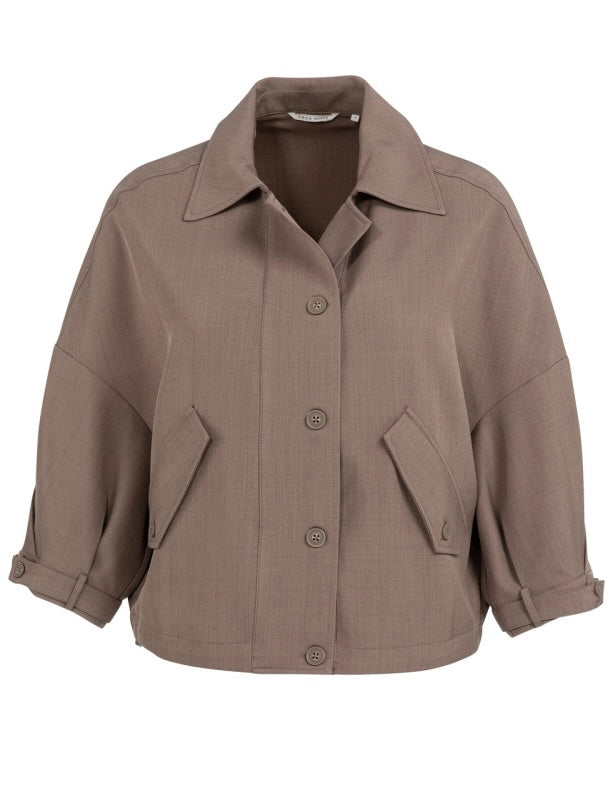 Yaya Jack 3/4 Taupe - Peet kleding