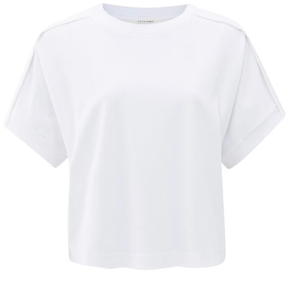 Yaya Jersey Top Wit - Peet kleding