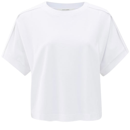Yaya Jersey Top Wit - Peet kleding
