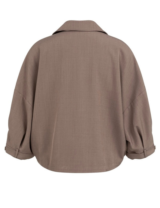 Yaya Jack 3/4 Taupe - Peet kleding