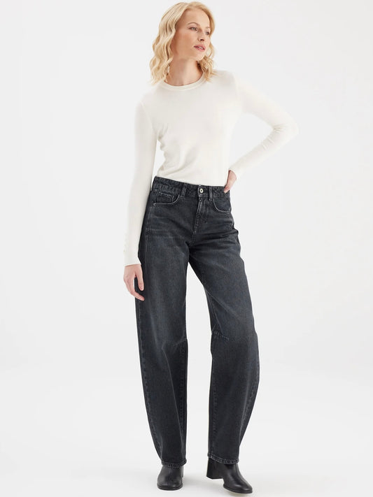 COJ Jeans Clara Black Vintage
