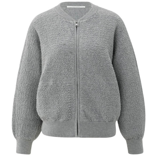Yaya Bomber Vest Grijs - Peet kleding