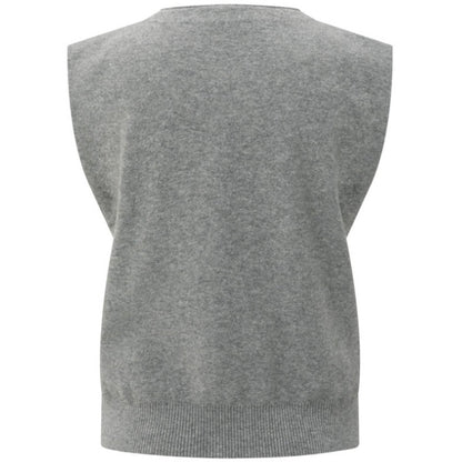 Yaya Gilet Mouwloos Grijs - Peet kleding
