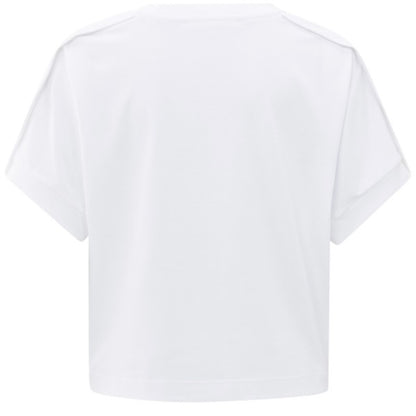 Yaya Jersey Top Wit - Peet kleding