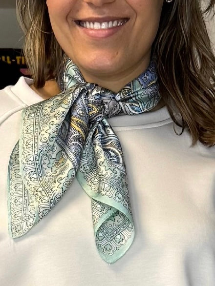 Sjaal Paisley Salie - Peet kleding