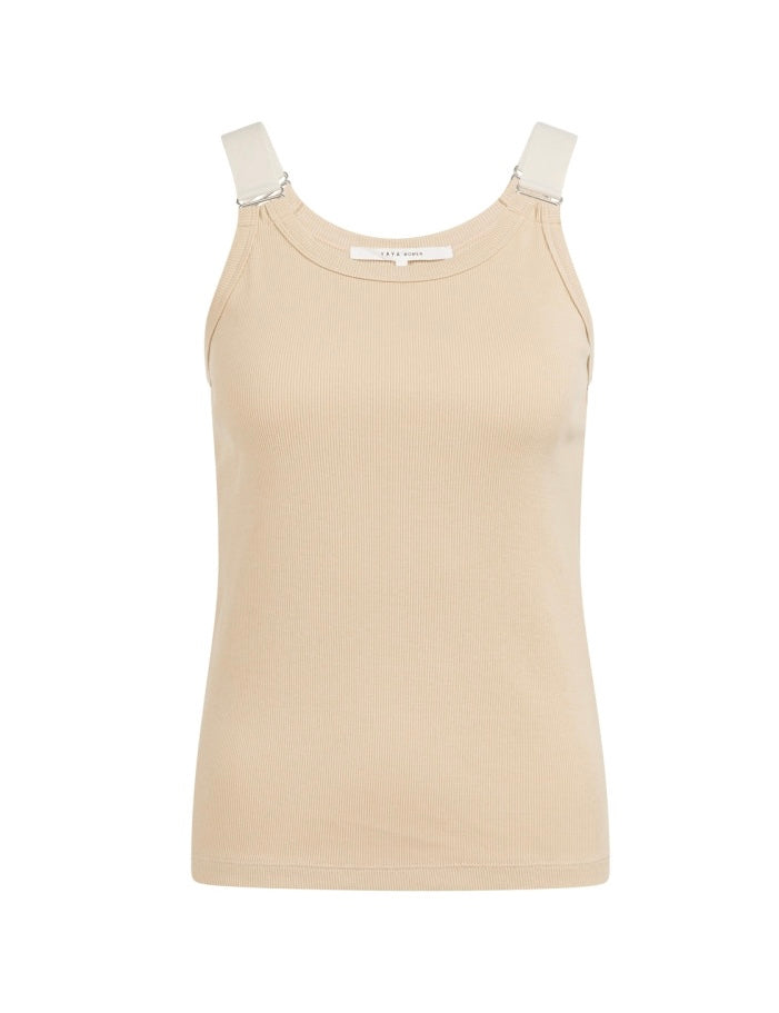 Yaya Singlet Beige - Peet kleding