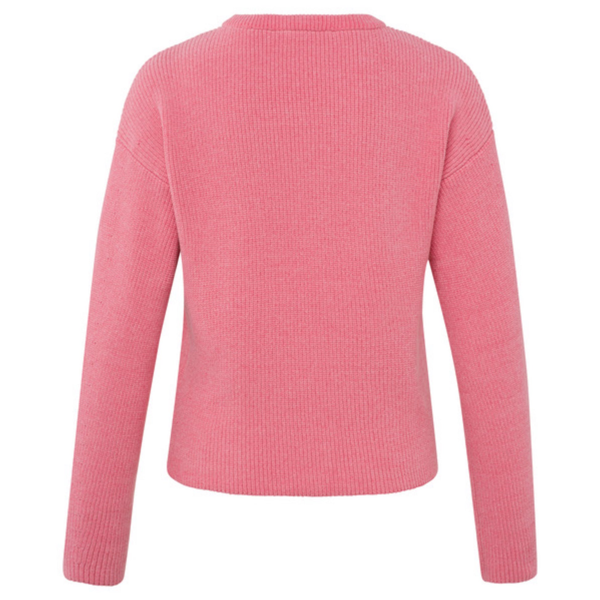 Yaya Chenille Sweater Pink - Peet kleding
