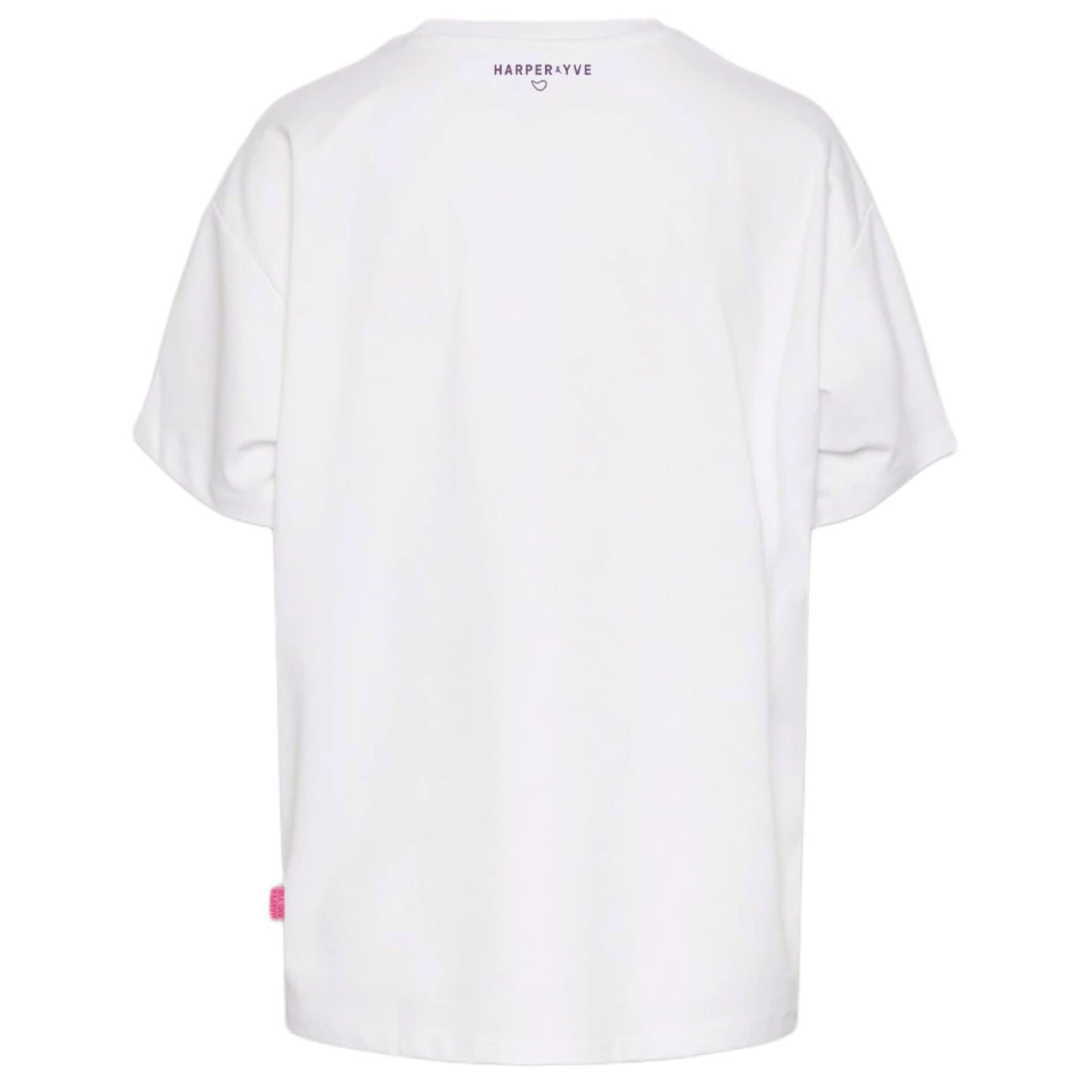 Harper & Yve T-shirt Logo Crème - Peet kleding