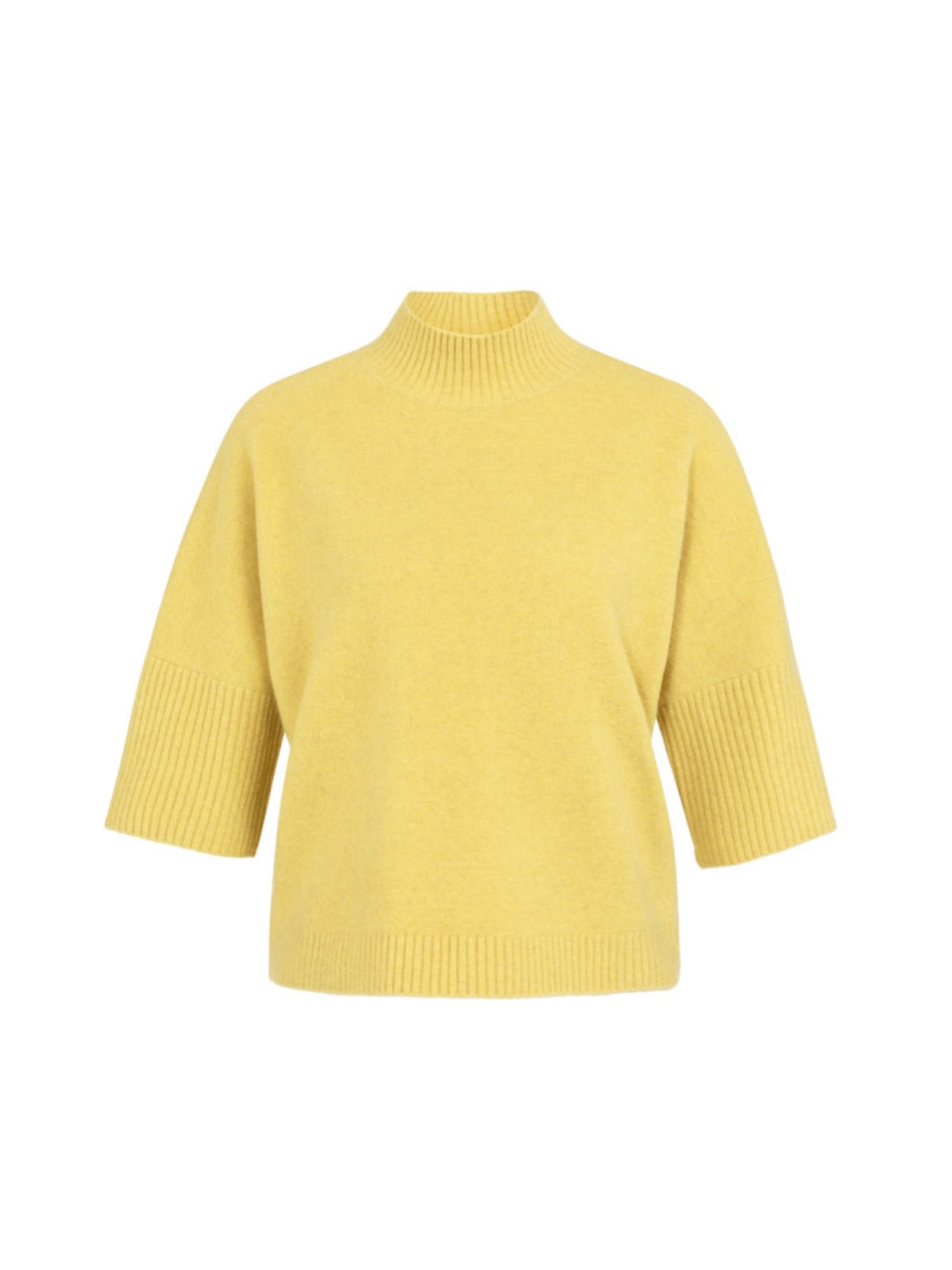 Yaya Turtle Trui 3/4 Geel - Peet kleding