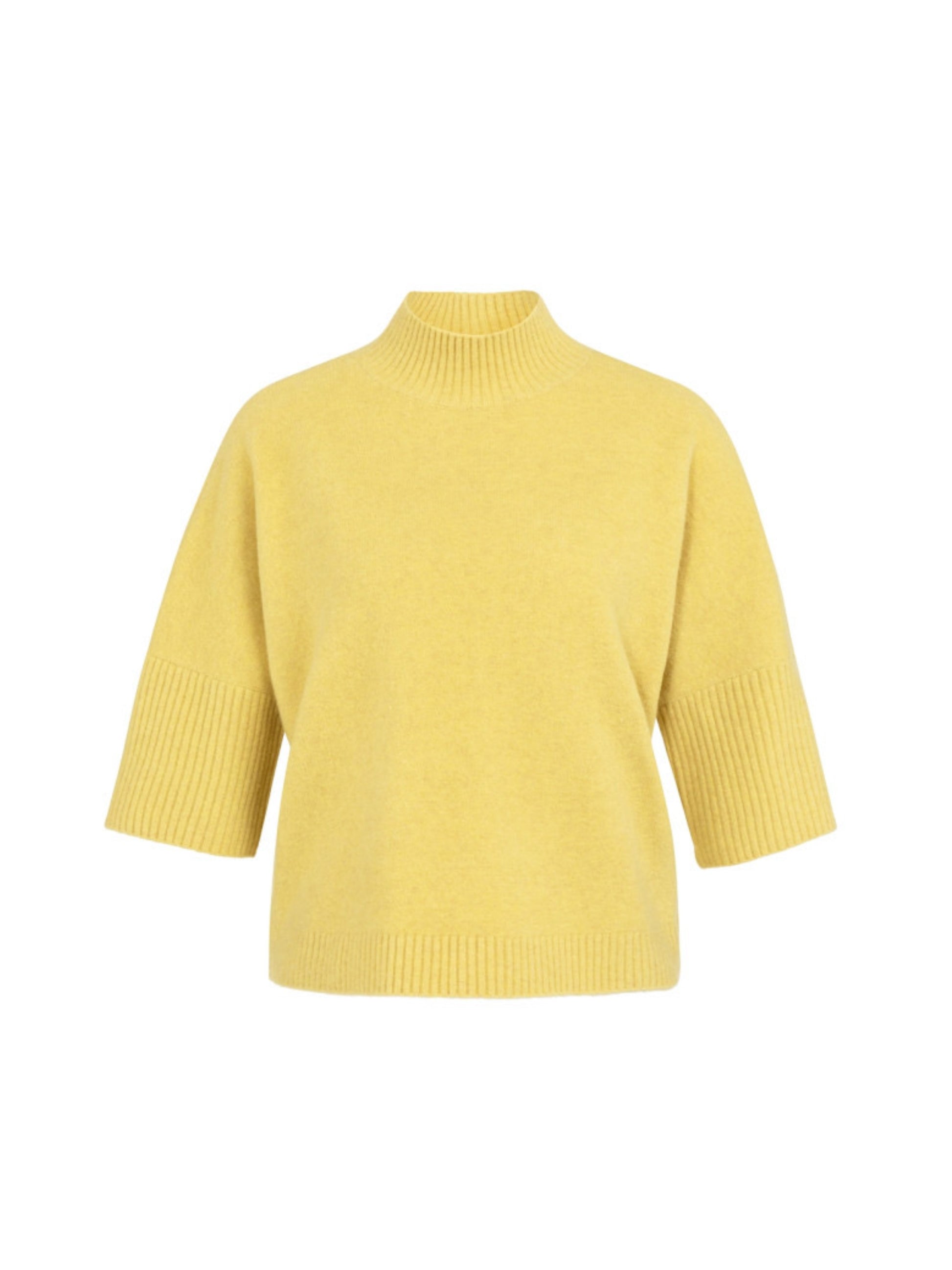 Yaya Turtle Trui 3/4 Geel - Peet kleding