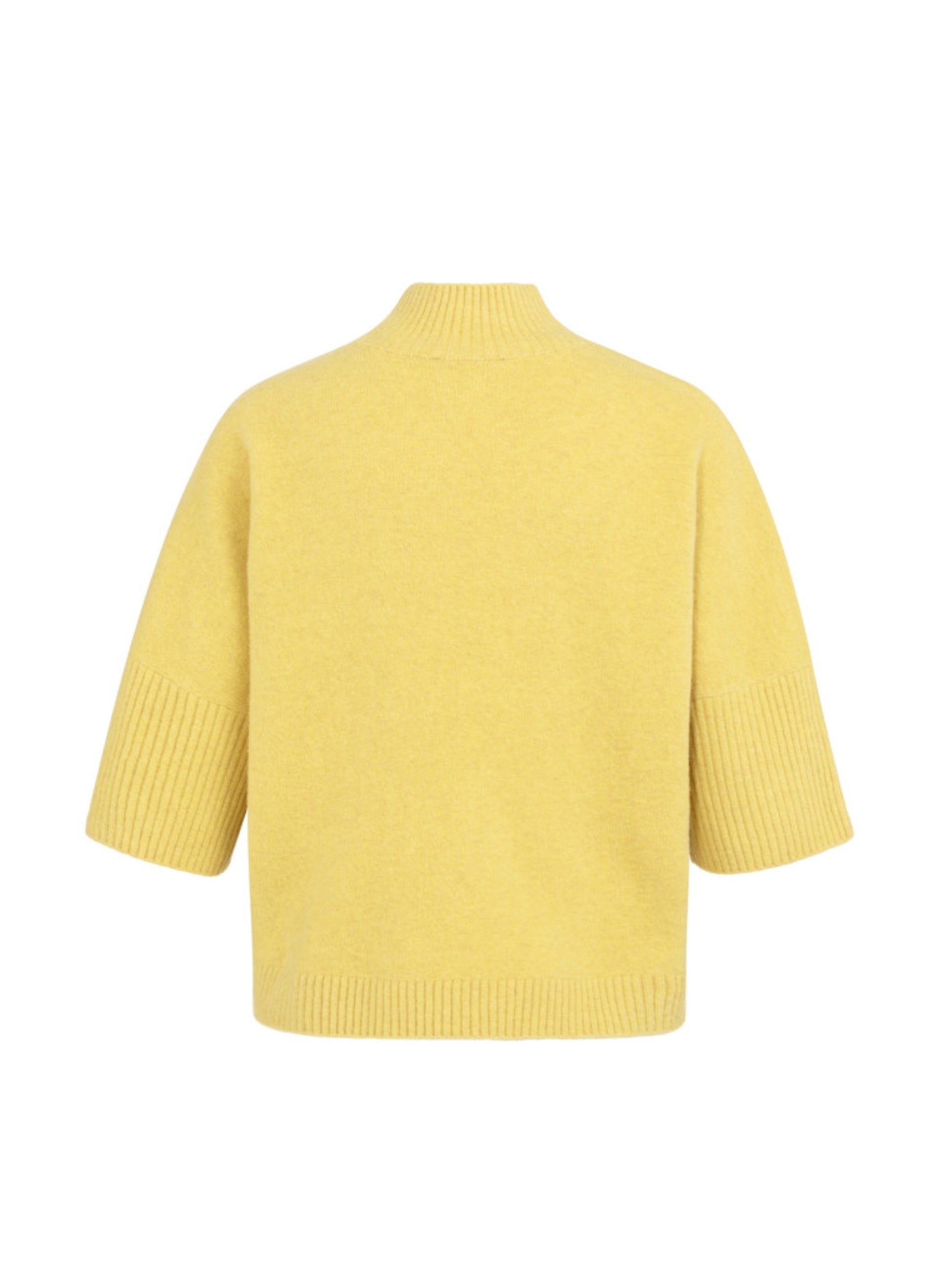 Yaya Turtle Trui 3/4 Geel - Peet kleding