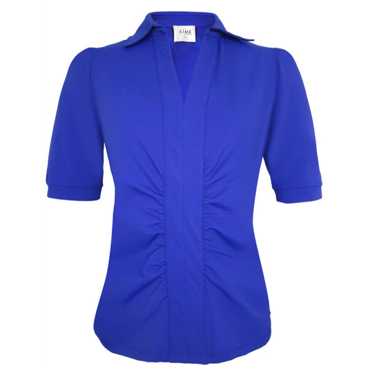 Aime Madeleine Top Cobalt - Peet kleding