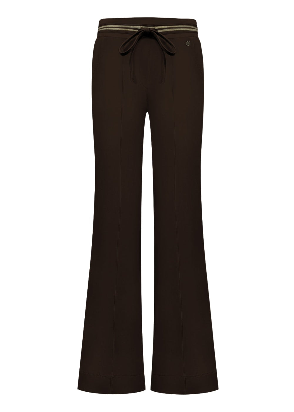 Triple Nine - Travel Broek Anna Donkerbruin - 2304 - Peet kleding