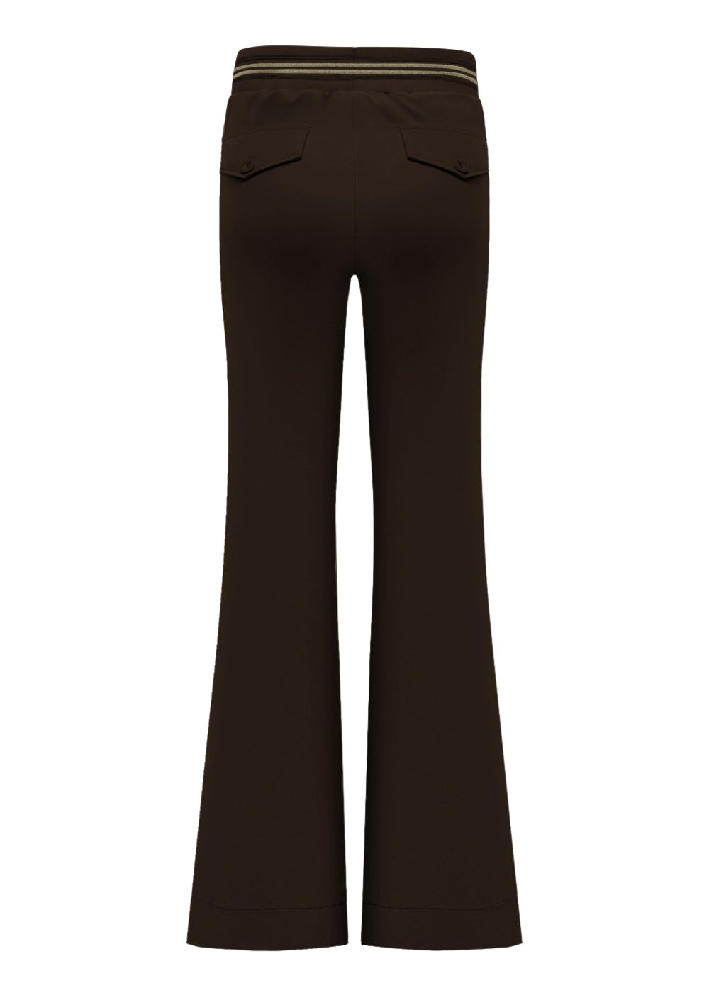 Triple Nine - Travel Broek Anna Donkerbruin - 2304 - Peet kleding